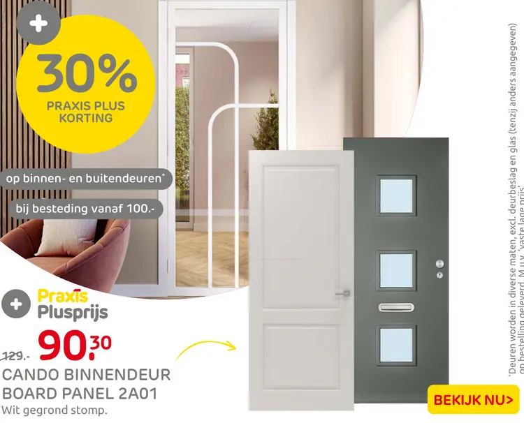 Aanbieding: Cando binnendeur board panel 2a01