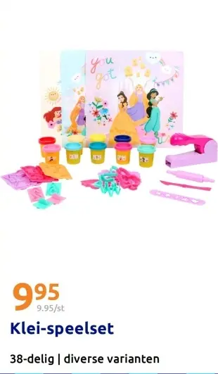 Promotie: Klei-speelset