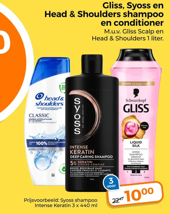 Aanbieding: Shampoo en conditioner