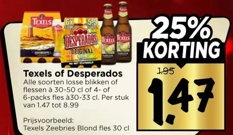 Aanbieding: Texels of Desperados