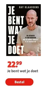 Aanbieding: Je bent wat je doet
