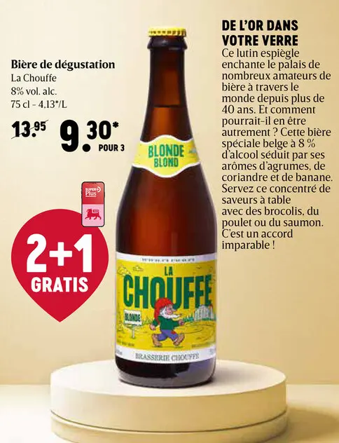 Offre: Chouffe|Bière de specialitité Belge|Blonde|8%|75cl|Bouteille