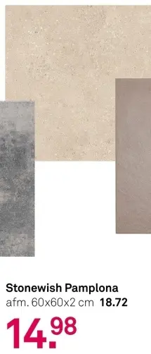Aanbieding: Stonewish Pamplona
