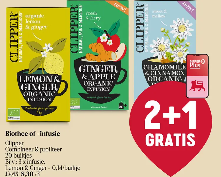 Promotie: Biothee of -infusie