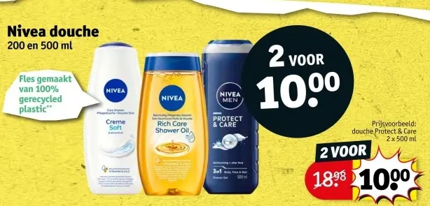 Aanbieding: Nivea douche