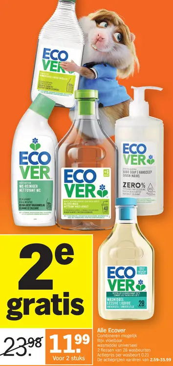 Promotie: Alle Ecover