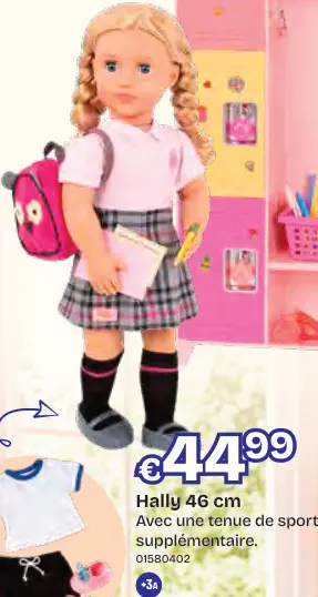 Offre: Hally 46 cm