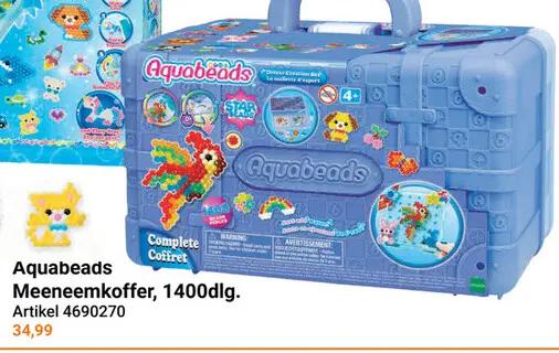 Aanbieding: Aquabeads Artiesten Meeneemkoffer