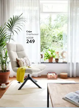 Aanbieding: Calpe Draaifauteuil