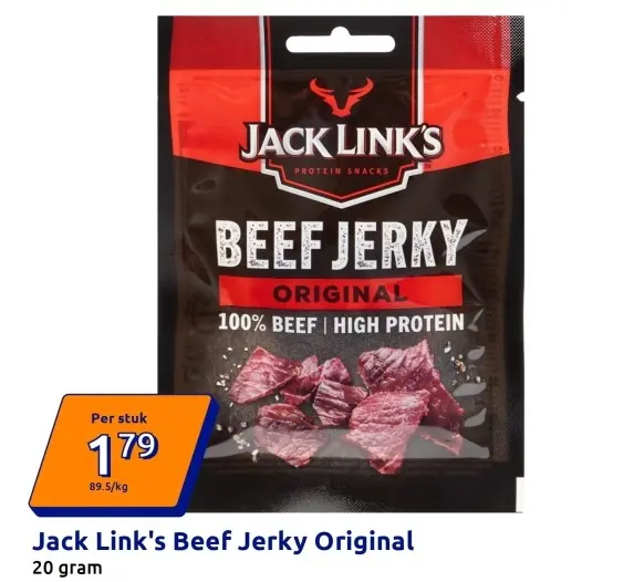 Promotie: Beef Jerky Original