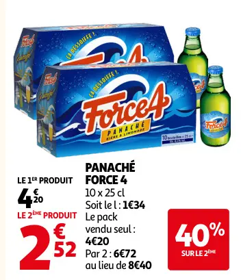 Promotie: Panaché Force 4