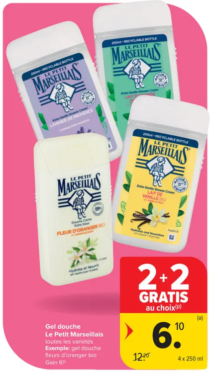 Offre: Gel douche