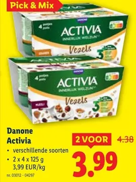 Aanbieding: Danone Activia