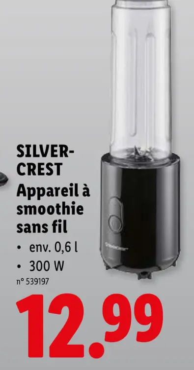 Offre: Appareil à smoothie sans fil