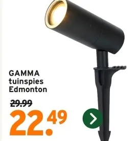 Aanbieding: GAMMA tuinspies Edmonton