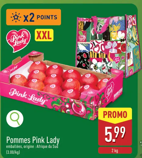 Offre: Pommes Pink Lady