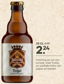 Aanbieding: Sancti Adalberti Tripel