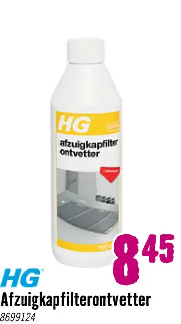 Aanbieding: HG afzuigkapfilter ontvetter 500 ml