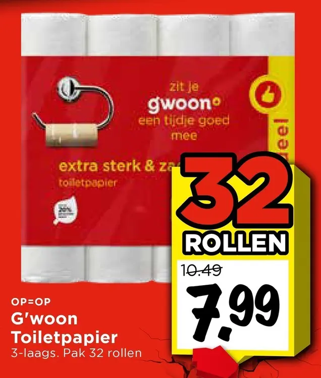 Aanbieding: Toiletpapier