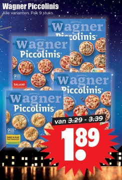 Aanbieding: Wagner Piccolinis