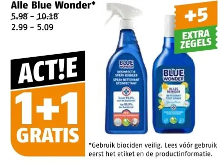 Aanbieding: Blue Wonder