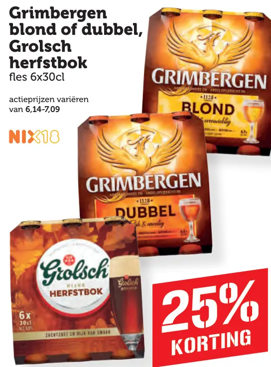 Aanbieding: Blond of dubbel, herfstbok