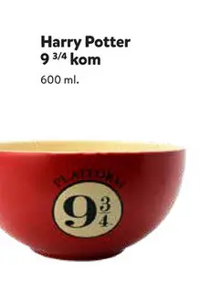 Aanbieding: Harry Potter 9 3/4 kom