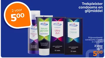 Aanbieding: Condooms en glijmiddel