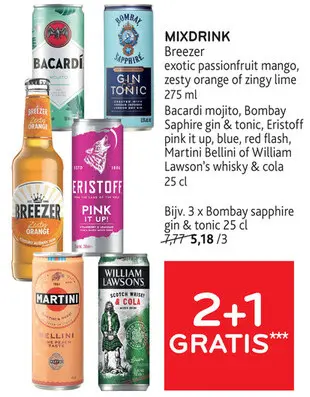 Promotie: Mixdrink