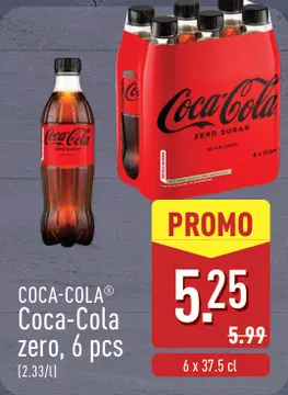 Offre: Coca-Cola zero