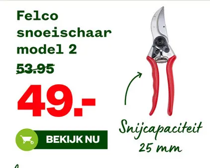 Aanbieding: snoeischaar model 2