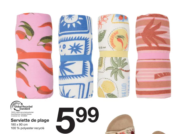 Offre: Serviette de plage