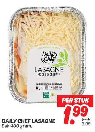 Aanbieding: Lasagne bolognese