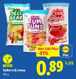 Aanbieding: Suikervrij snoep