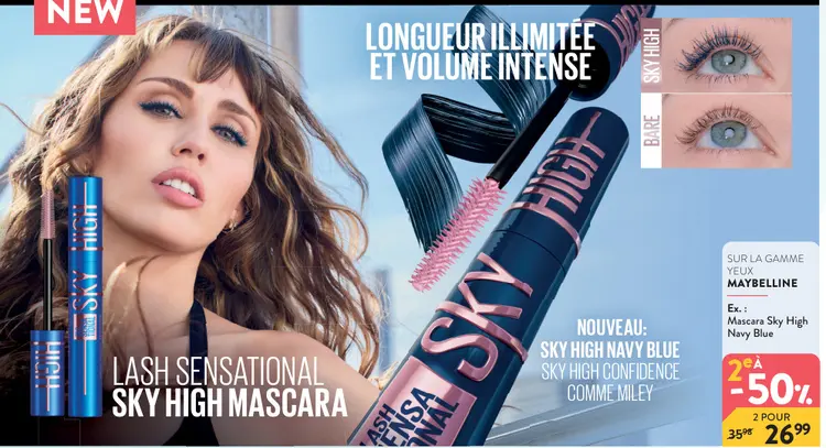Offre: Mascara Sky High Navy Blue