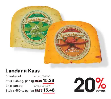 Aanbieding: Landana Kaas Brandnetel
