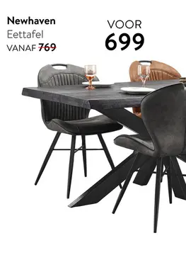 Aanbieding: Newhaven Eettafel