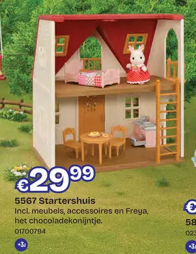 Promotie: Sylvanian Families 5567 Startershuis