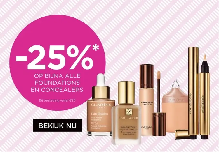 Aanbieding: Foundations and Concealers