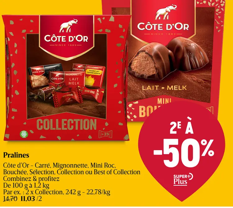Offre: Pralines