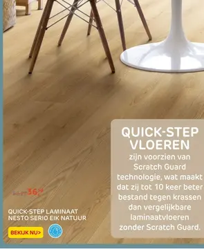Aanbieding: QUICK-STEP LAMINAAT NESTO SERIO EIK NATUUR