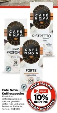 Aanbieding: Café Nova Koffiecapsules