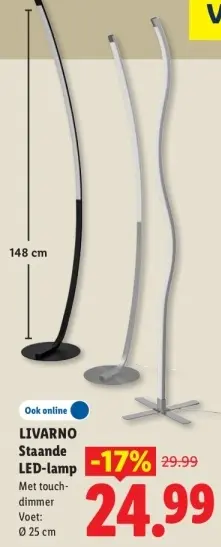 Aanbieding: Staande LED-lamp