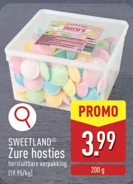 Promotie: Zure hosties