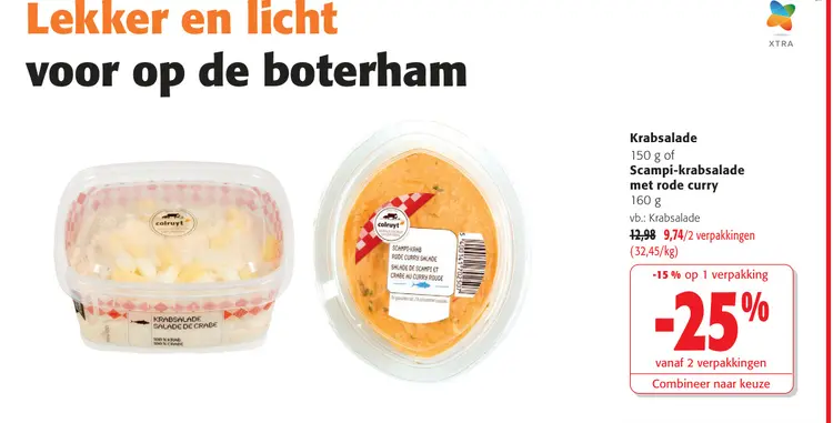 Promotie: Krabsalade