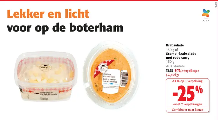 Promotie: Krabsalade