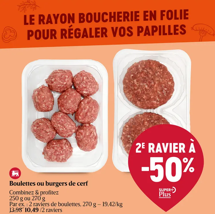 Offre: Boulettes | Cerf