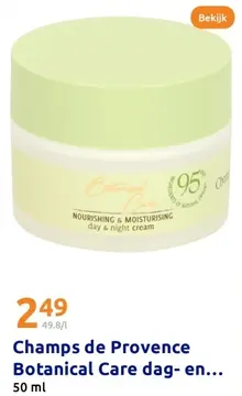 Aanbieding: Champs de Provence Botanical Care dag- en nachtcrème
