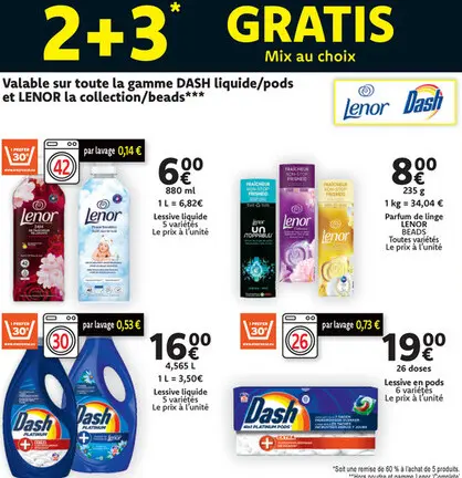 Offre: Liquide ou pods
