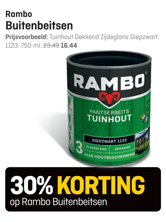 Aanbieding: Buitenbeitsen